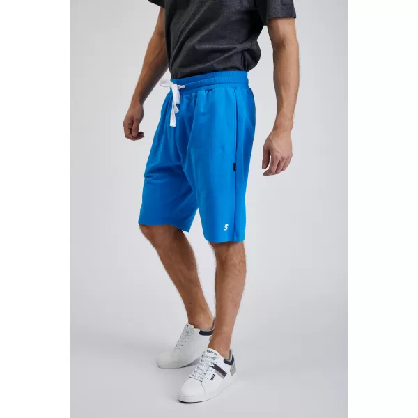  Pantaloni scurți pentru bărbați SAM 73 EUKLAS MS 806 ALBASTRU STRĂLUCITOR 
