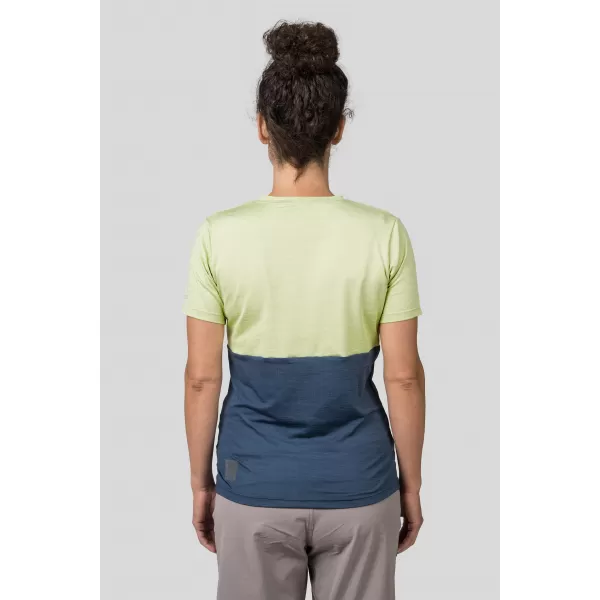  Tricou de damă HANNAH BERRY SUNNY LIME MEL/INDIA INK MEL 