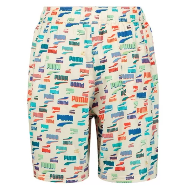  Pantaloni scurți pentru bărbați PUMA SWIM UNISEX LOOSE FIT SHORTS 1P 938055-02 ALB 