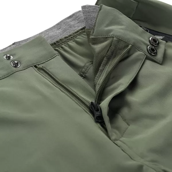  Pantaloni scurţi ALPINE PRO ZAMB MPAA640 VERDE 