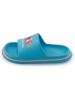 Papuci ALPINE PRO LARINO KBTA375 ALBASTRU DESCHIS