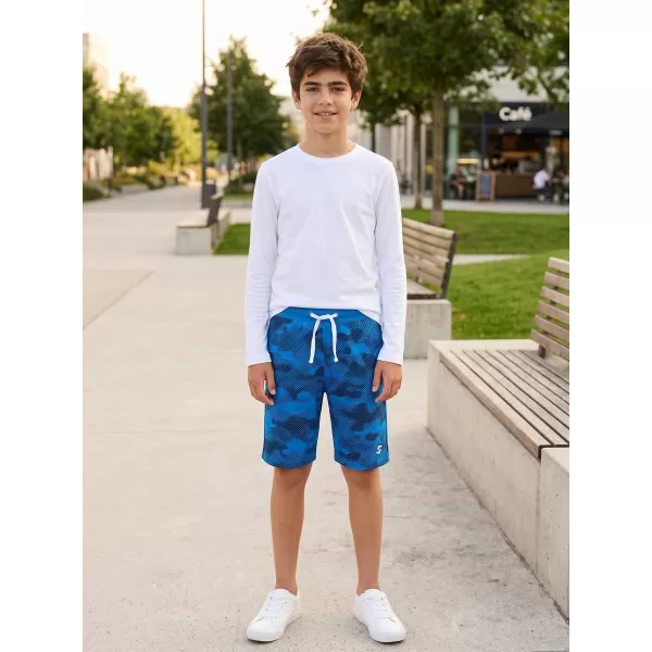  Pantaloni scurți pentru copii SAM 73 JEREM KS 503 ALBASTRU STRĂLUCITOR 
