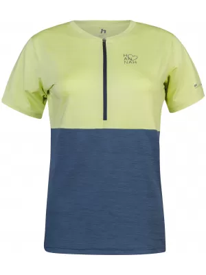 Tricou de damă HANNAH BERRY SUNNY LIME MEL/INDIA INK MEL