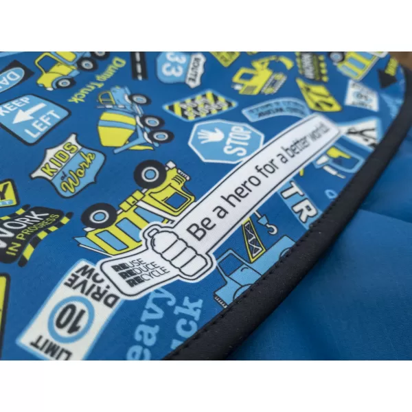 Sacou softshell pentru bebeluși izolat WAMU BAGR ALBASTRU 