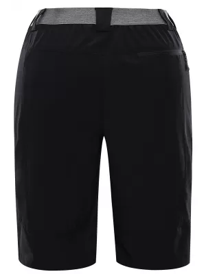 Pantaloni scurţi ALPINE PRO ZAMB MPAA640 NEGRU