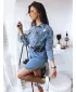 Rochie DSTREET EY2228 ALBASTRU