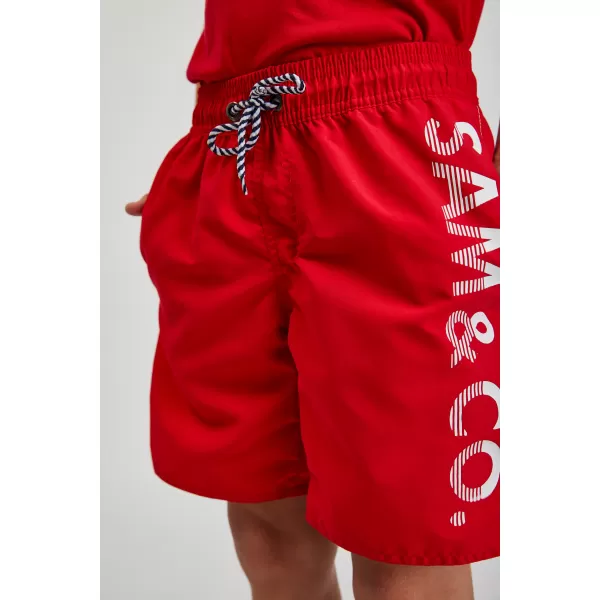  Pantaloni scurți pentru copii SAM 73 ROMAN KS 505 ROŞU 