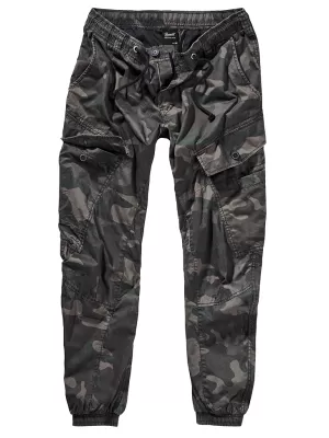 Pantaloni BRANDIT RAY VINTAGE CAMUFLAJ ÎNTUNECAT