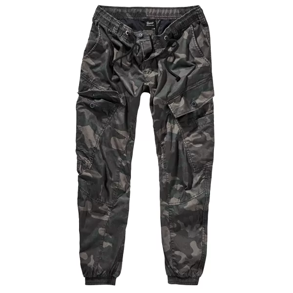  Pantaloni BRANDIT RAY VINTAGE CAMUFLAJ ÎNTUNECAT 