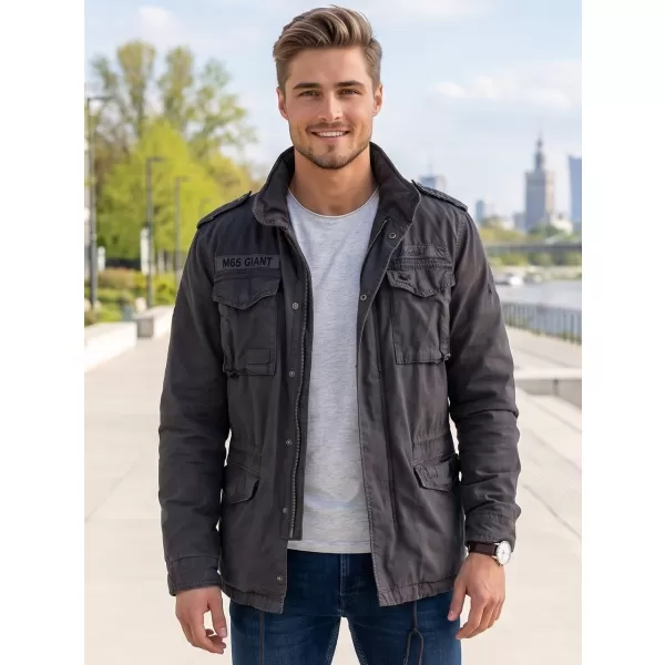  Sacou BRANDIT M-65 GIANT BD3101 NEGRU 