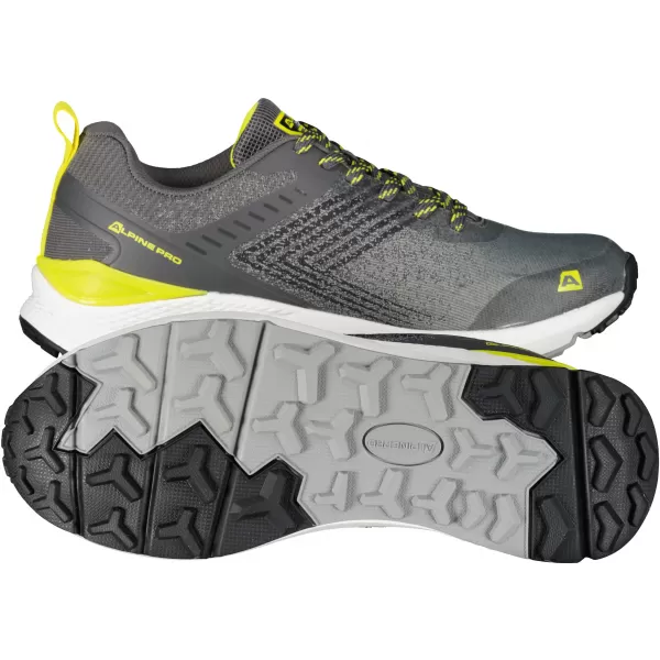  Pantofi pentru bărbați ALPINE PRO GATIM UBTA352 GRI/VERDE 