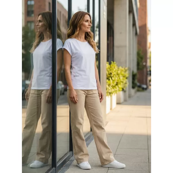  Tricou de damă SAM 73 DORADO WT 886 ALB 