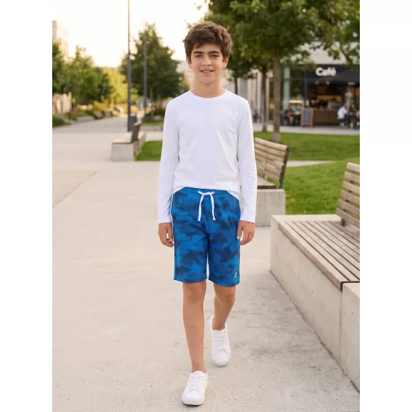  Pantaloni scurți pentru copii SAM 73 JEREM KS 503 ALBASTRU STRĂLUCITOR 