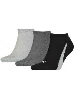 Șosete PUMA UNISEX LIFESTYLE SNEAKERS 3P 90795101 NEGRU/ALB