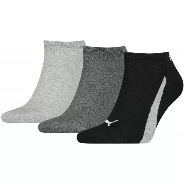  Șosete PUMA UNISEX LIFESTYLE SNEAKERS 3P 90795101 NEGRU/ALB 