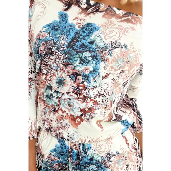  Rochie NUMOCO A13-146 ALBASTRU 