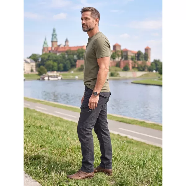  Pantaloni BRANDIT ADVEN SLIM FIT NEGRU 