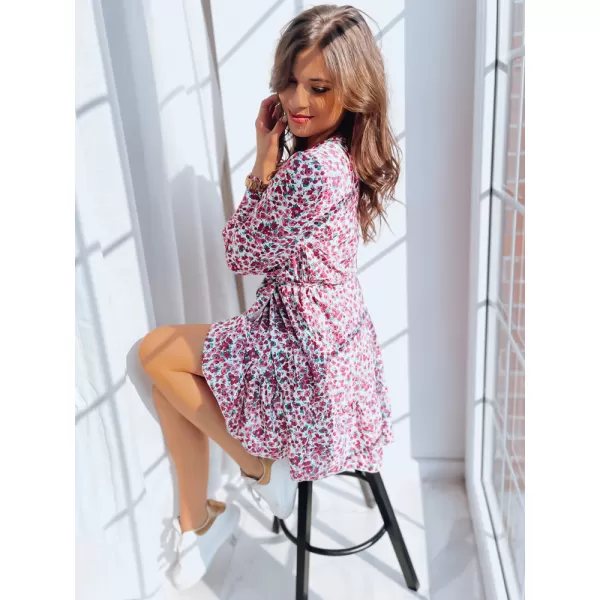  Rochie DSTREET FLOWER VIBES EY2247 ALB 