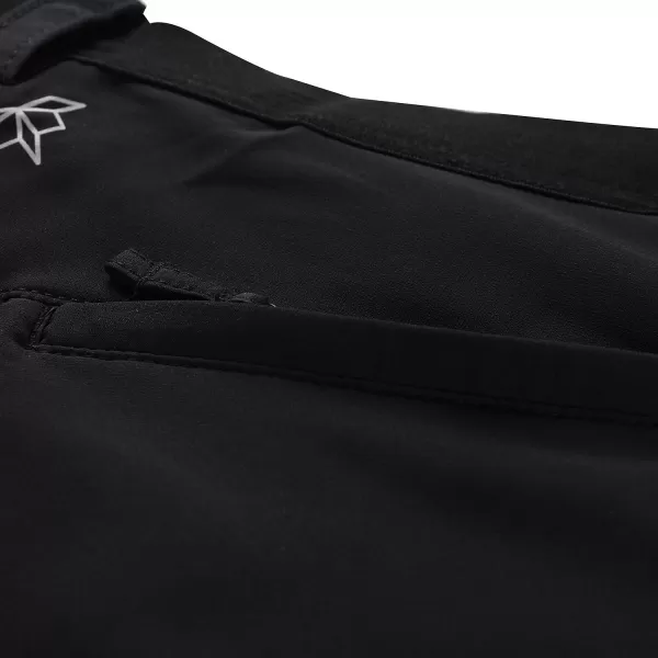  Pantaloni 3/4 pentru femei ALPINE PRO WEDERA LPAA637 NEGRU 