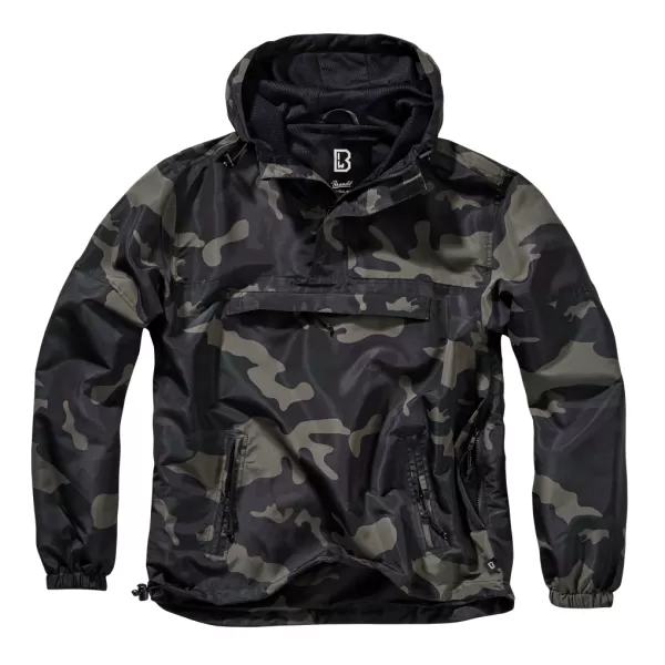  Sacou BRANDIT PŘES HLAVU BD3162 CAMUFLAJ ÎNTUNECAT 