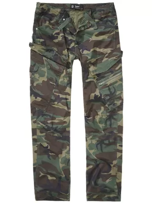 Pantaloni BRANDIT ADVEN SLIM FIT PĂDURE