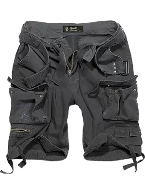Pantaloni scurţi BRANDIT SAVAGE VINTAGE CARGO NEGRU