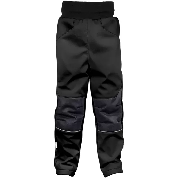 Pantaloni de softshell pentru bebeluși izolați WAMU NEGRU 