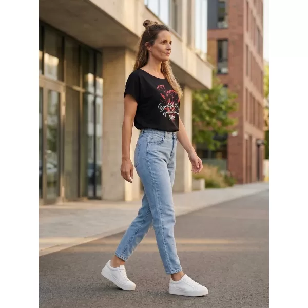 Tricou de damă SAM 73 CIRCINUS WT 883 NEGRU 