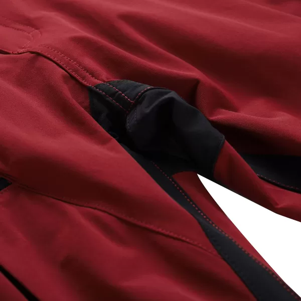  Pantaloni ALPINE PRO SPAN MPAA631 ROŞU 