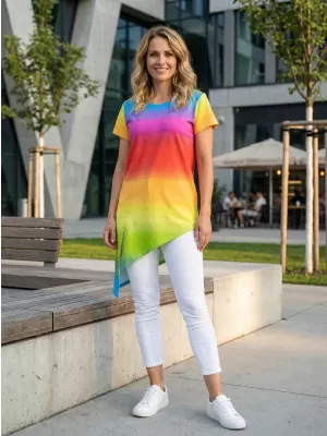 Tricou de damă SAM 73 LIBRA WT 890 COLORAT