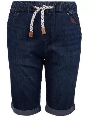 Pantaloni scurți pentru copii SAM 73 ROBERT KS 500 DENIM ÎNCHIS LA CULOARE