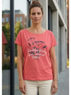 Tricou de damă SAM 73 CIRCINUS WT 883 ROZ APRINS