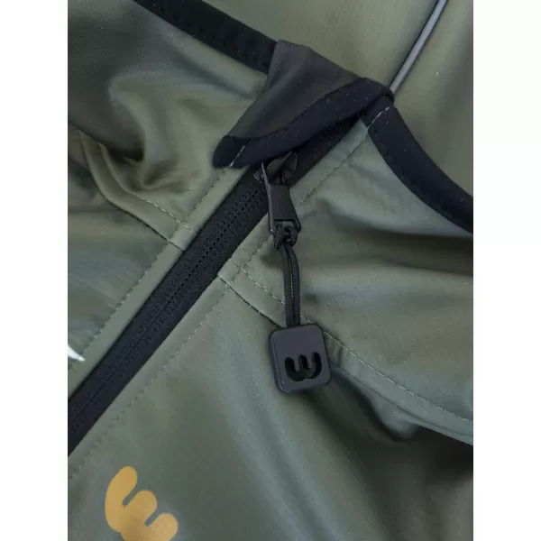  Jachetă izolată softshell pentru copii WAMU MASKÁČ KAKI 
