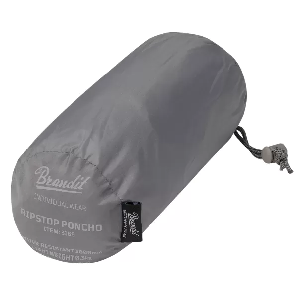  Pancota de ploaie Poncho BRANDIT RIPSTOP BD3169 ANTRACIT 