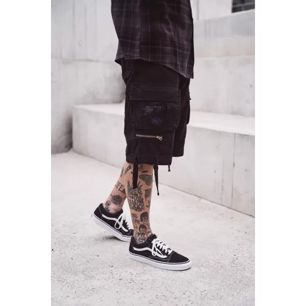  Pantaloni scurţi BRANDIT SAVAGE VINTAGE CARGO NEGRU 