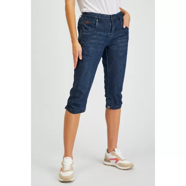  Pantaloni 3/4 dama SAM 73 ORION WS 785 DENIM ÎNCHIS LA CULOARE 