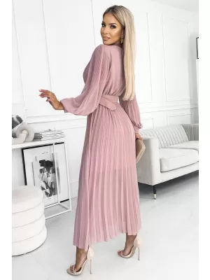 Rochie NUMOCO KLARA A414-2 ROZ