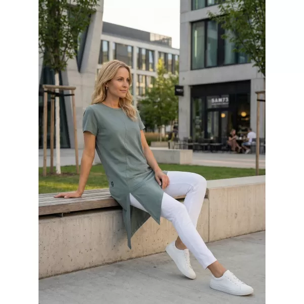  Tricou de damă SAM 73 LACERTA WT 889 GRI VERZUI 