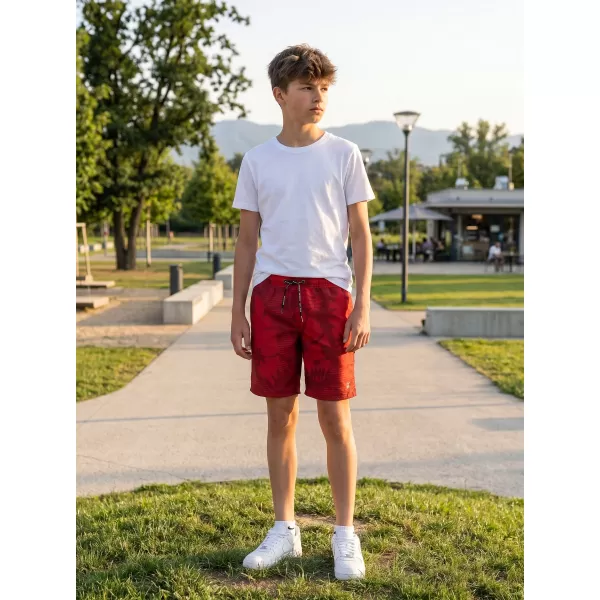  Pantaloni scurți pentru copii SAM 73 SANJEEV KS 506 ROŞU 