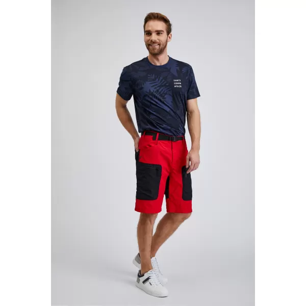  Pantaloni scurți pentru bărbați SAM 73 ANDALUSIT MS 801 ROŞU 