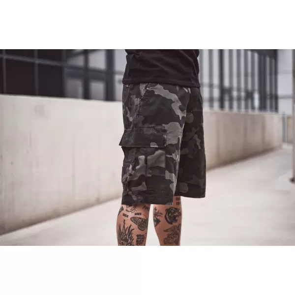  Pantaloni scurţi BRANDIT BDU RIPSTOP BD2019 CAMUFLAJ ÎNTUNECAT 
