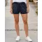 Pantaloni scurți de damă SAM 73 PISCES WS 787 ALBASTRU ÎNCHIS