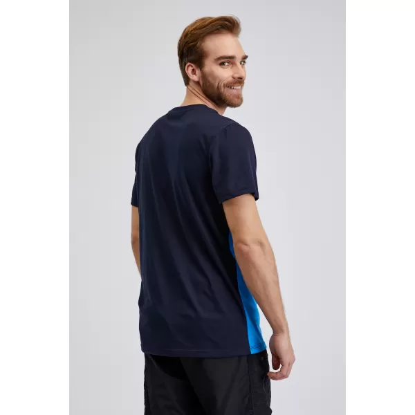  Tricou pentru bărbați SAM 73 CETUS MT 821 ALBASTRU STRĂLUCITOR 