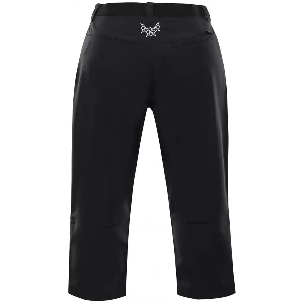  Pantaloni 3/4 pentru femei ALPINE PRO WEDERA LPAA637 NEGRU 