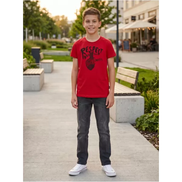  Tricou pentru copii SAM 73 SCUTUM KT 514 ROŞU 