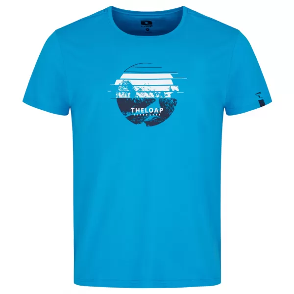  Tricou pentru bărbați LOAP BONN CLM2325 ALBASTRU 