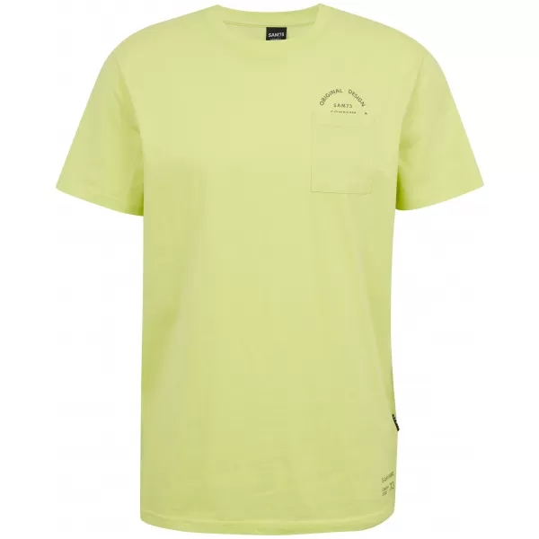 Tricou pentru bărbați SAM 73 FENAKLID MT 820 GALBEN DESCHIS 