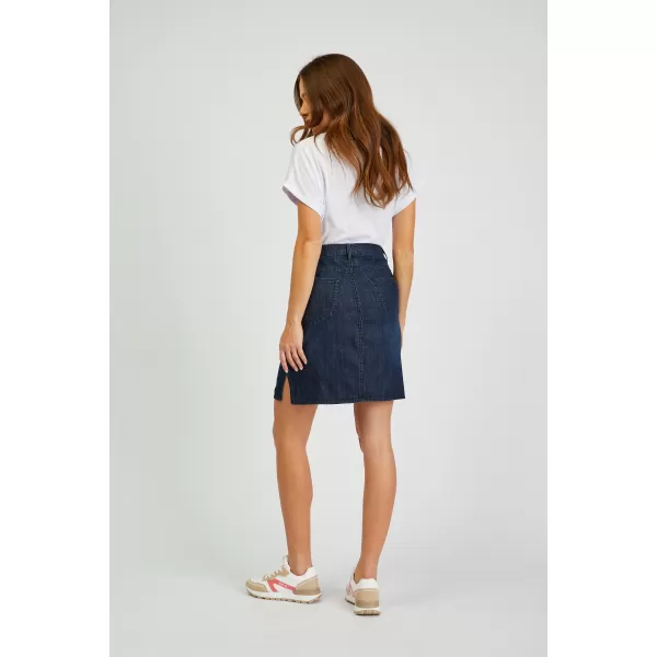  Fusta de dama SAM 73 GEMINI WZ 832 DENIM ÎNCHIS LA CULOARE 