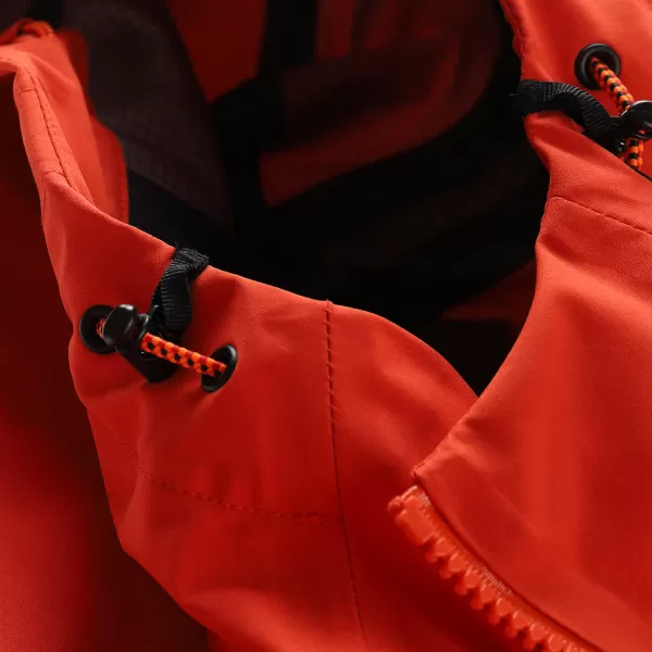  Sacou ALPINE PRO CORT MJCA592 NEGRU/ROȘU 