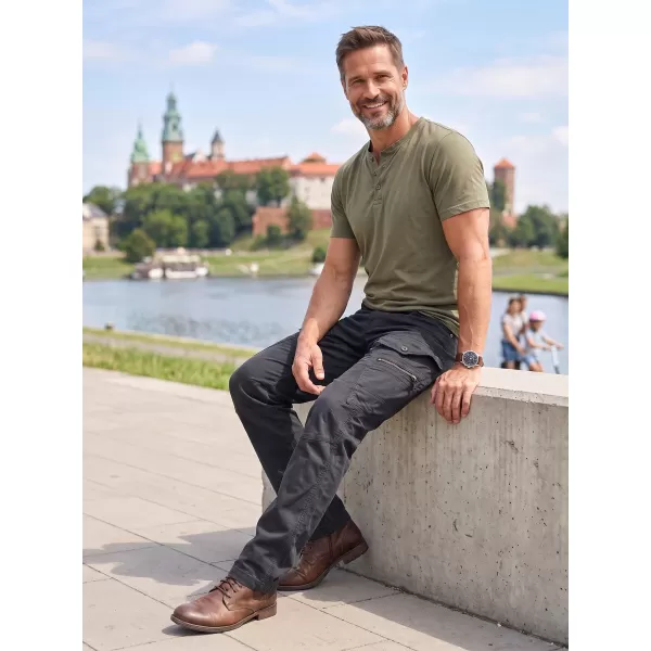  Pantaloni BRANDIT ADVEN SLIM FIT NEGRU 